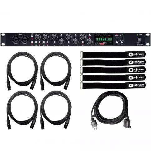 Focusrite Scarlett OctoPre 8-channel Mic Preamp with Cables | IDJNOW