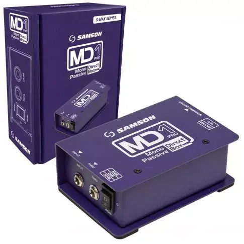 Samson MD1 Pro Mono Passive Direct Box | IDJNOW