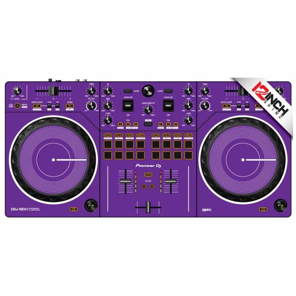 12 Inch Skinz Purple Adhesive Kit for DDJ-REV1 | IDJNOW
