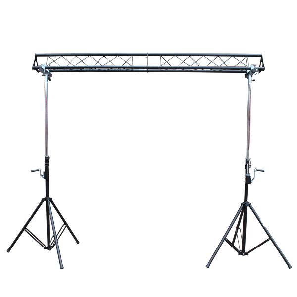15' Wide Crank Triangular Trussing Mobile DJ Lighting Truss System Triangle