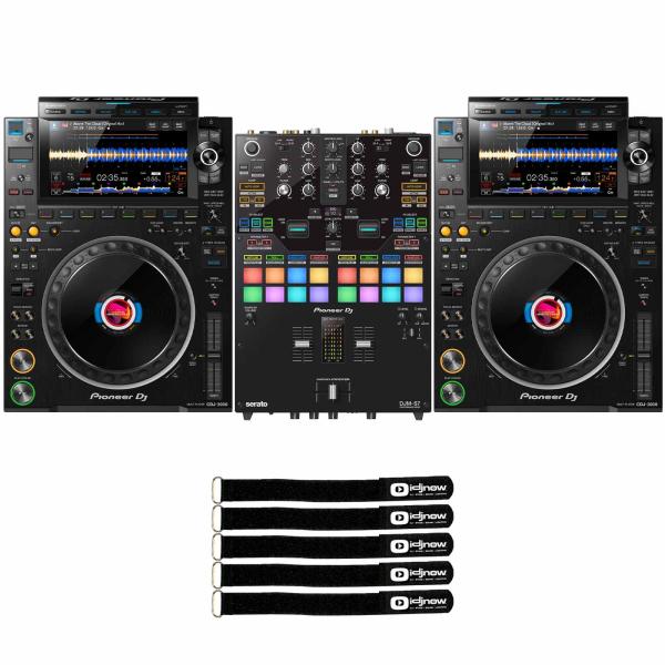 2) Pioneer DJ CDJ-3000 Players with DJM-S7 Mixer | IDJNOW