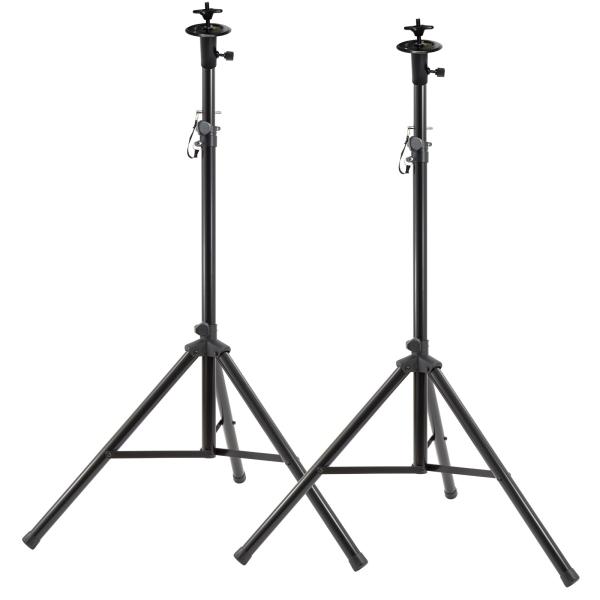 (2) ProX X-LS79 Universal Lighting Adapters with Tripod Speaker Stands