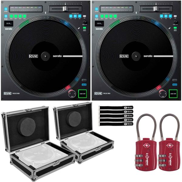 Rane TWELVE MKII Controller Turntable 2-pack w/Cases | IDJNOW