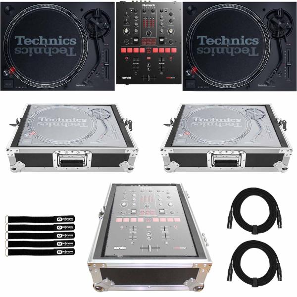 2) Technics SL-1200MK7 with Numark Scratch & Case | IDJNOW