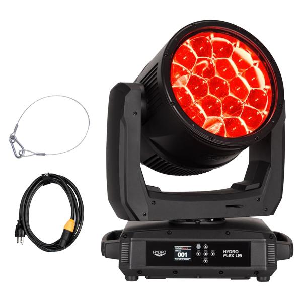 ADJ Hydro Flex L19 IP65-Rated 1140W RGBL LED Moving Head Wash Fixture