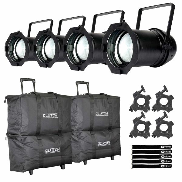 ADJ Par Z100 5K2 100W 5700K Warm White C.O.B. LEDs 4-Pack with Bags