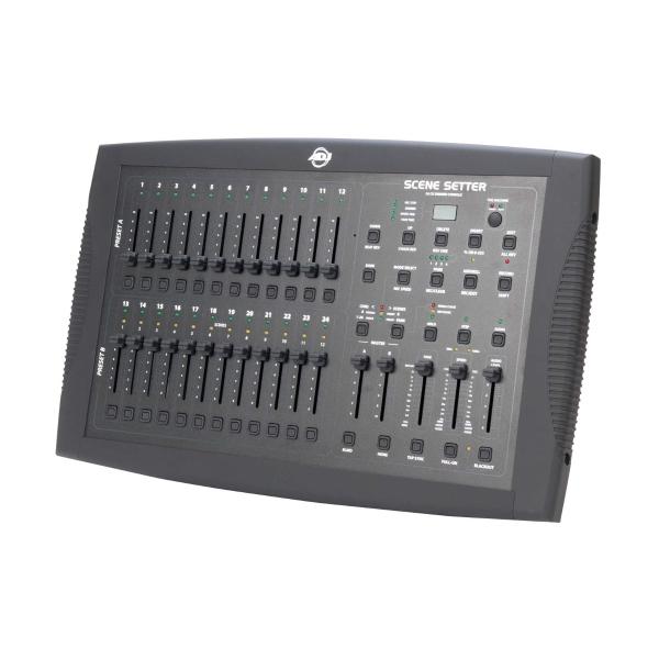ADJ SCENE-SETTER 24-Channel Dimming Console Angle