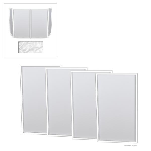 ADJ Event Facade Replacement Scrim White 4-Pack
