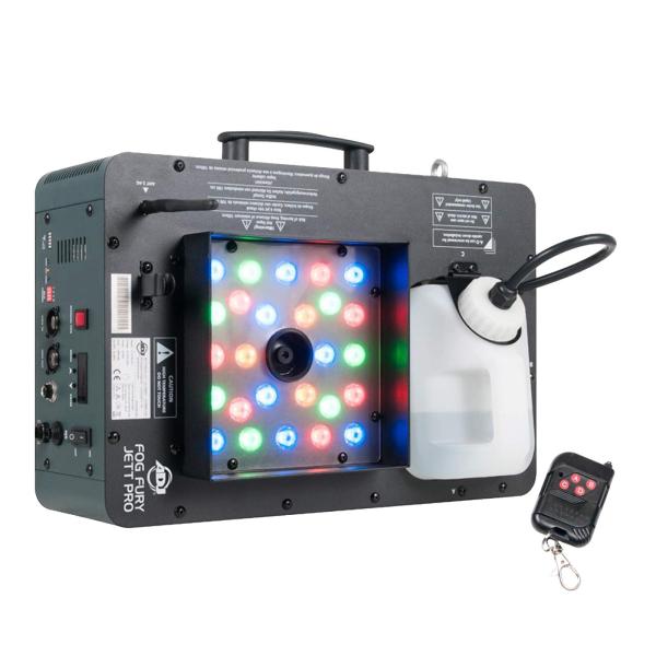 American DJ Fog Fury Jett Pro High Output Multi Positional Fog Machine with LEDs & Wireless DMX
