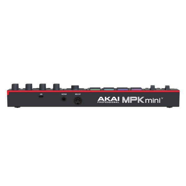 Akai Professional MPK Mini 4 Black Keyboard with Headphones