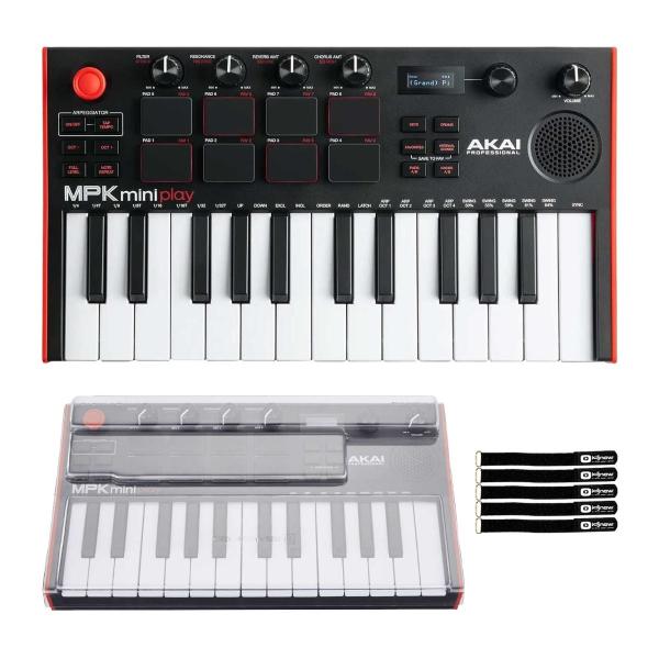 Akai Professional MPK Mini Play MK3 Standalone Keyboard with Cover