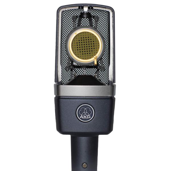 AKG C214 Large-Diaphragm Microphone with Stand | IDJNOW