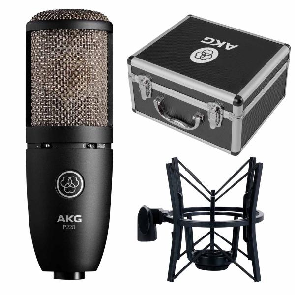 AKG P220 Perception 220 Large Diaphragm Condenser Microphone 