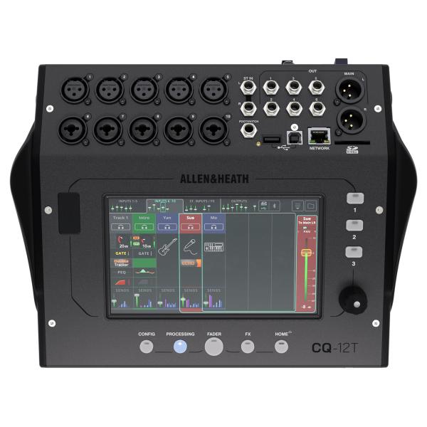 Allen & Heath CQ-12T Ultra-Compact 12in/8out Digital Audio Mixer