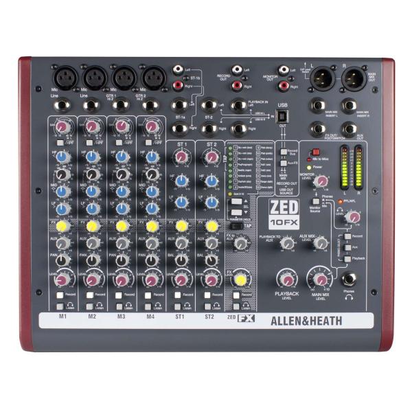 Allen & Heath ZED-10FX Multipurpose Mixer with FX