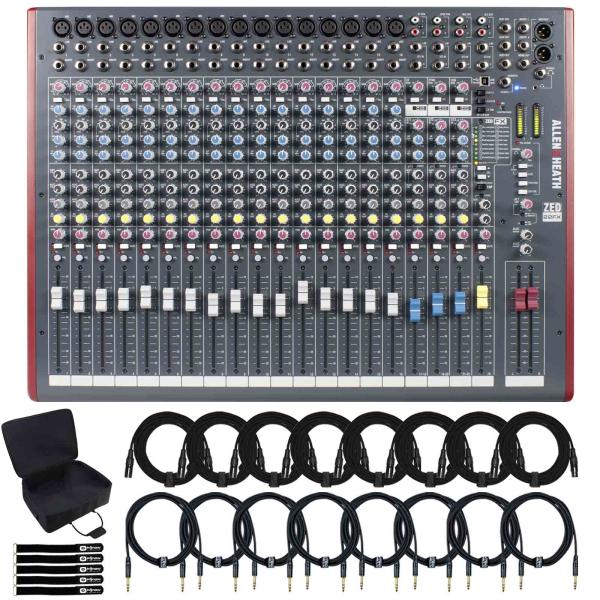 Allen & Heath ZED-22FX FX Mixer with Gear Bag | IDJNOW