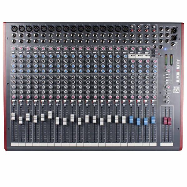 Allen & Heath ZED-24 Multipurpose Mixer for Live Sound and Recording