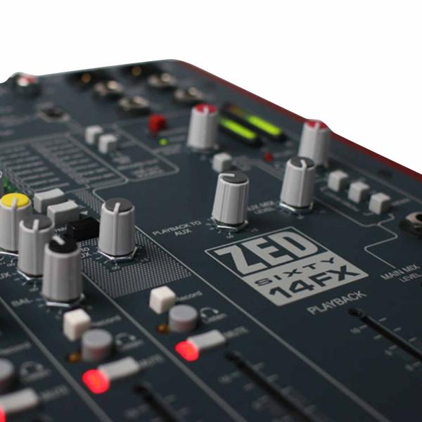 Allen & Heath ZED60-14FX FX Mixer with Gear Bag | IDJNOW