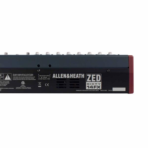 Allen & Heath ZED60-14FX FX Mixer with Gear Bag | IDJNOW