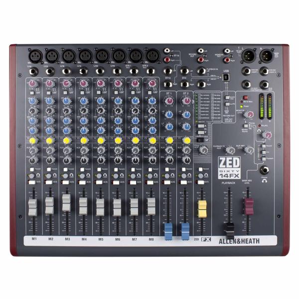 Allen & Heath ZED60-14FX Multipurpose Mixer | IDJNOW