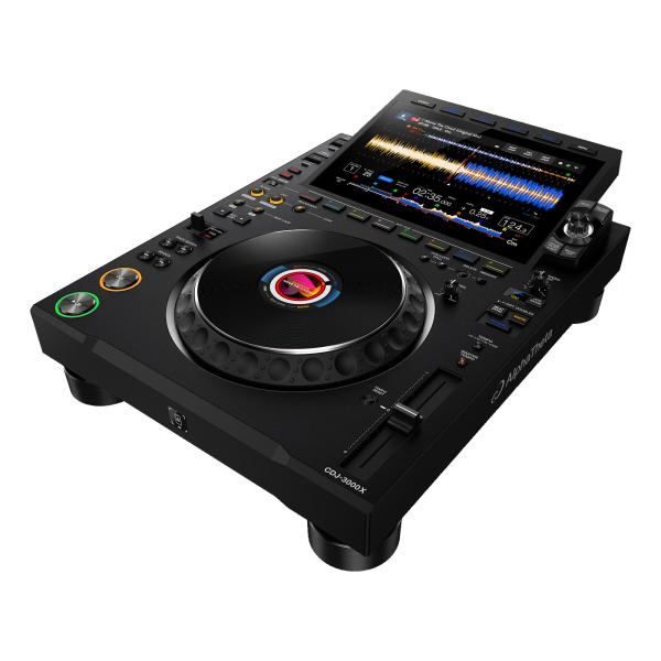 AlphaTheta CDJ-3000X 2-Pack with DJM-V10 Mixer & Coffin Case