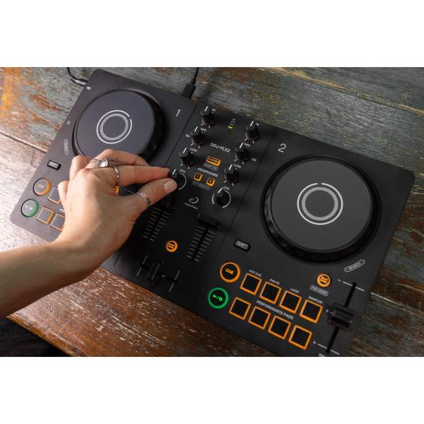 AlphaTheta DDJ-FLX2 2-Channel Controller with Vocal Mic