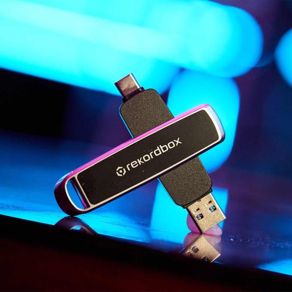 AlphaTheta SDDDE1-1T00-GR46 DJ Flash Drive with Case Package
