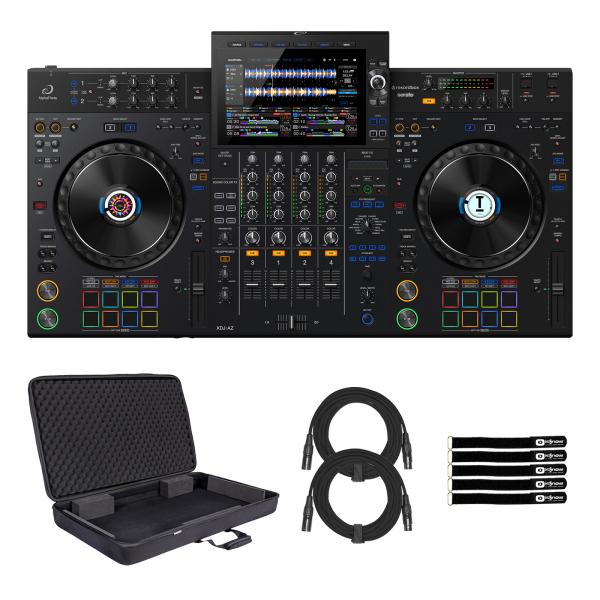 AlphaTheta XDJ-AZ All-in-One System with Pro-Fit Case Pack