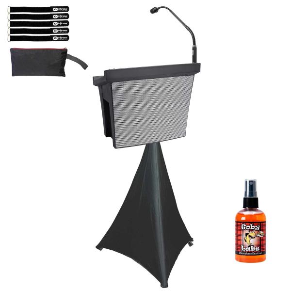 Alto Professional Presenter PA Portable Station with Black Scrim