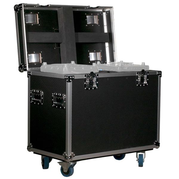 American DJ DRC MHX Dual Road Case - fits (2) ADJ Moving Heads