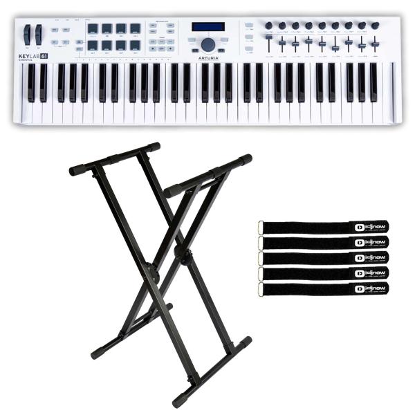 Arturia Keylab Essential 61 Keyboard with Stand | IDJNOW