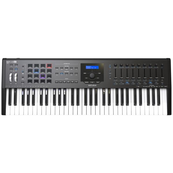 Arturia KeyLab MKII 61-Key MIDI Controller Deluxe in Black
