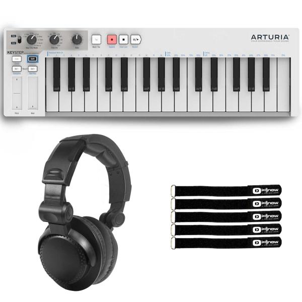 Arturia KeyStep 32-note USB MIDI Controller Keyboard with Headphones
