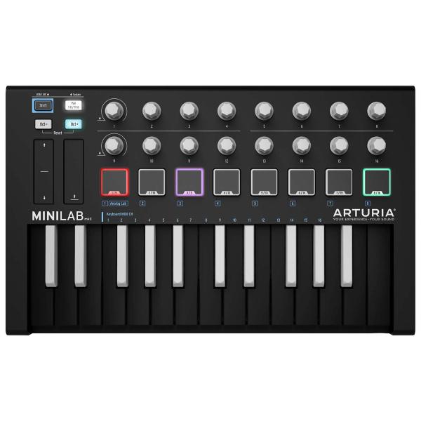 Arturia Limited Edition Black MiniLab MkII Keyboard Controller
