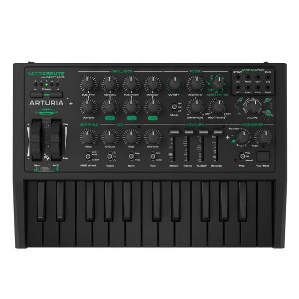 Arturia MicroBrute UFO Limited Edition Monophonic Analog Synthesizer
