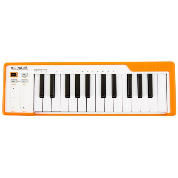 Arturia Microlab Smart 25-key Controller Keyboard in Orange