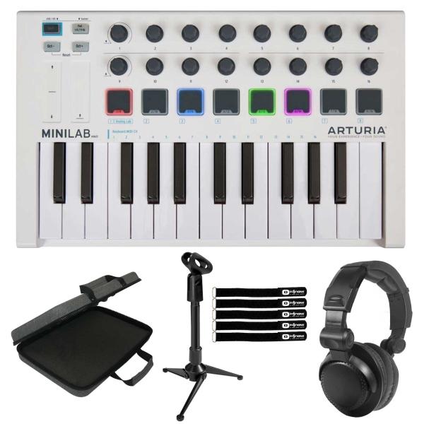 Arturia MiniLab MK II Keyboard Controller with Headphones & Case