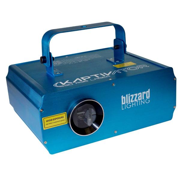 Blizzard Lighting Kaptivator Class 3R RGB 3D Laser Effect Fixture