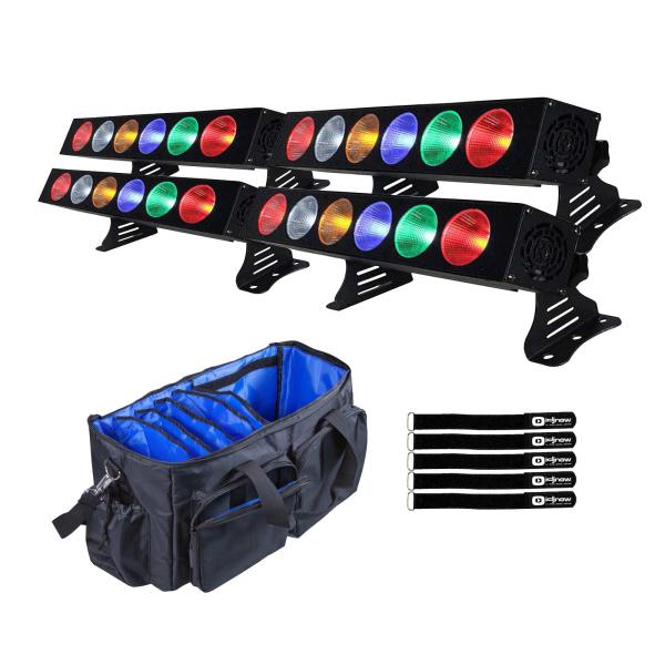 Blizzard Lighting PixelStorm COB Mini LED 1m Light Bar 4-Pack with Bag