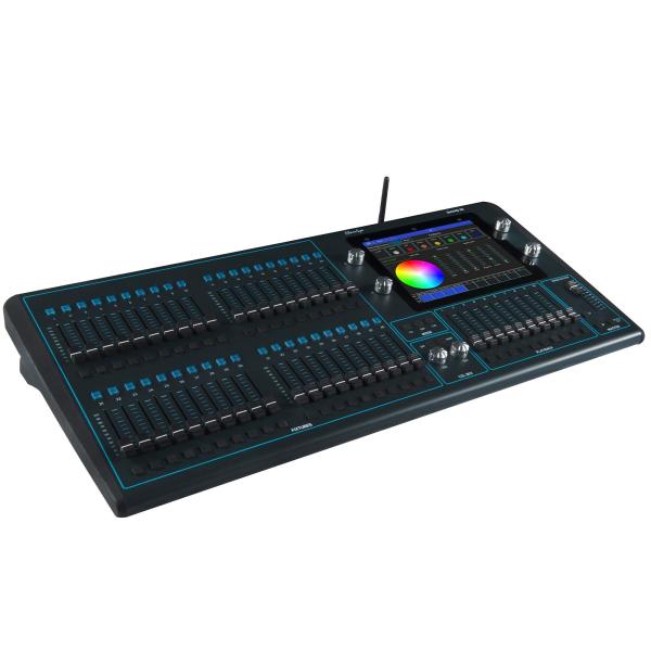 QuickQ 30 Lighting Console by ChamSys Left Angle View