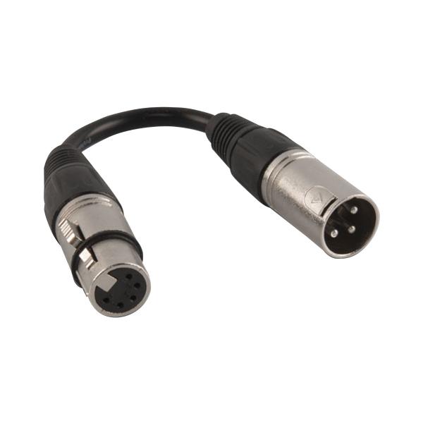Chauvet DJ DMX5F3M 5-Pin F to 3-Pin M DMX Adapter