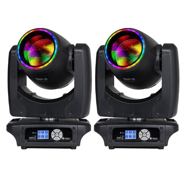 ColorKey CKU-5140 Creator Beam 150 Moving Head Beam Luminaire 2-Pack