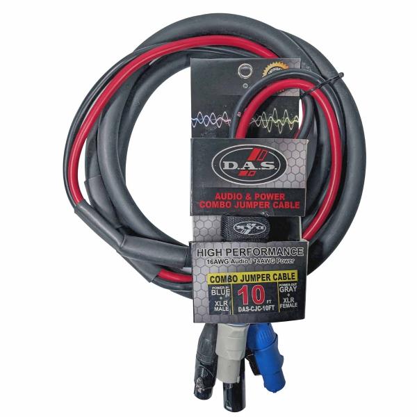 D.A.S. Audio DAS-CJC-10FT 10FT Combo Jumper Cable