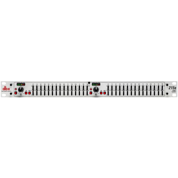 DBX 215s 2 Series Dual Channel 15-Band Graphic Equalizer