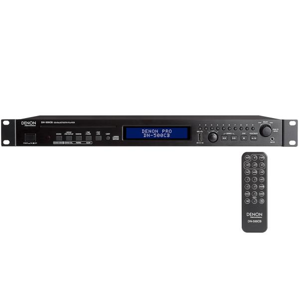 Denon Professional DN-500CB CD/Media Player with Bluetooth/USB/Aux Inputs and RS-232c