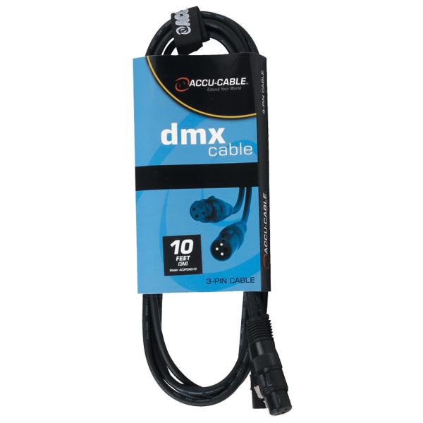 DMX-10 10FT DMX Cable