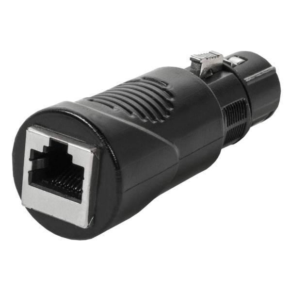 Elation Professional ACRJ453PFM RJ45 to 3 pin XLR Female Adapter