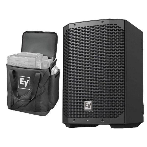 Electro-Voice EVERSE8-US 8" Black Speaker with Tote Bag Package