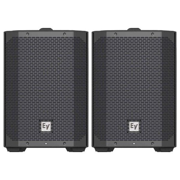 Electro-Voice EVERSE8-US 8" Powered Speaker - Black 2-Pack - Open Box