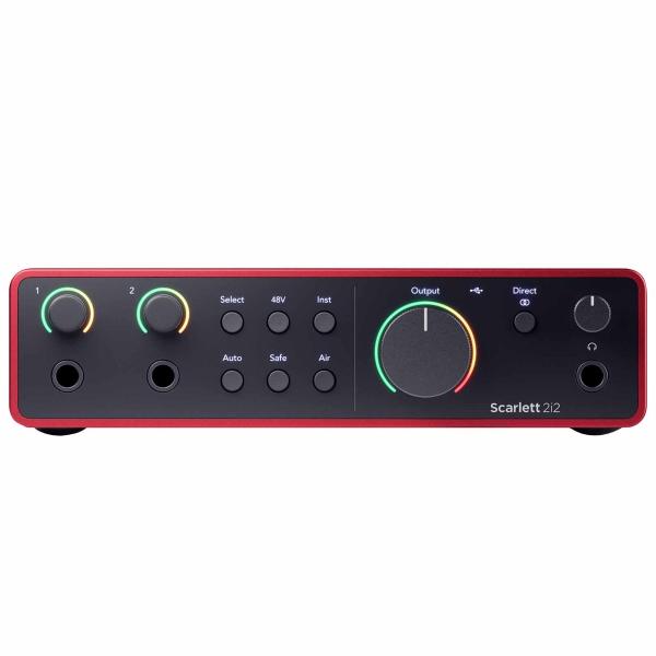 Focusrite Scarlett2i2Studio 4th Gen Interface & Mic | IDJNOW